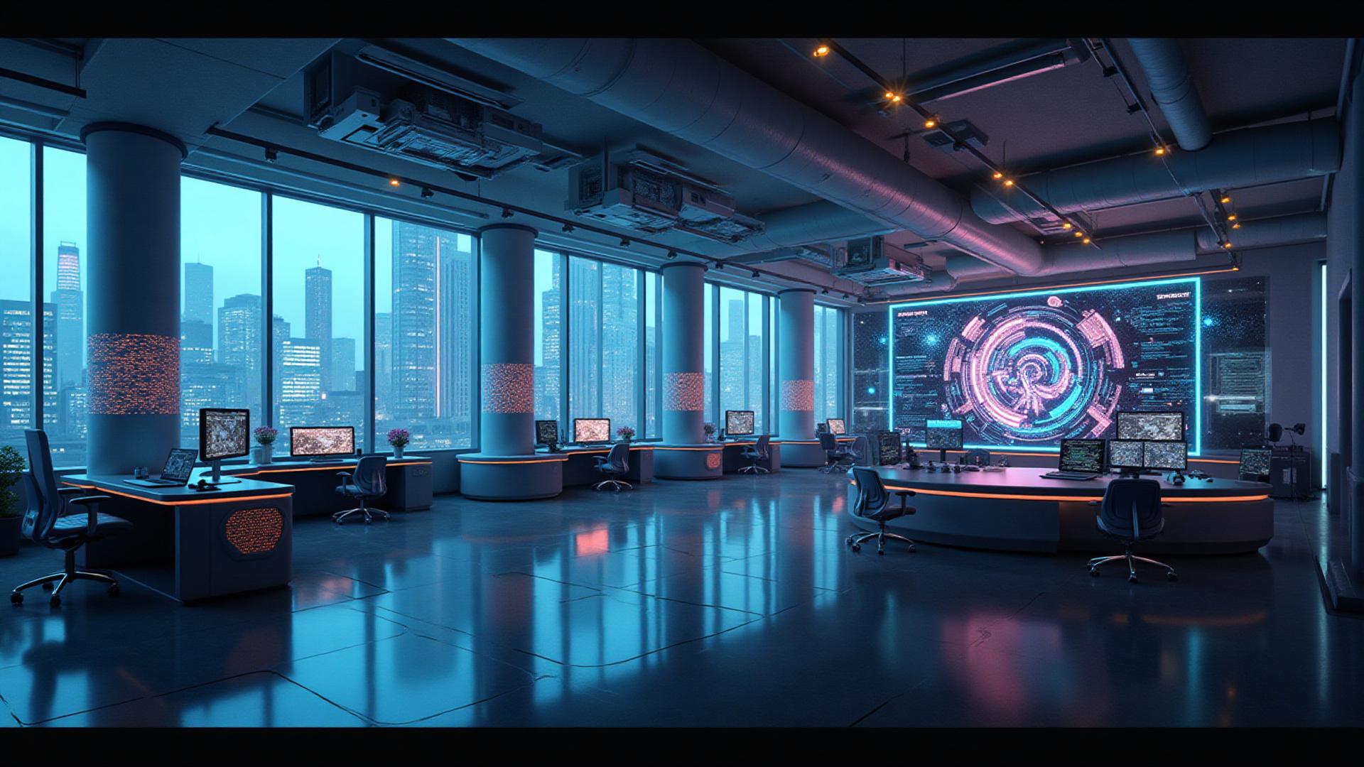 Hero background for Strategic High-Tech PR Agency